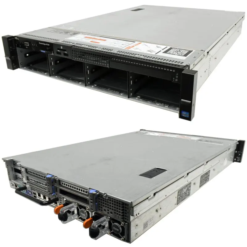 DDR3 Server Ram Server Machine Dell PowerEdge R720 Rack 2U R720 Dell Used Server