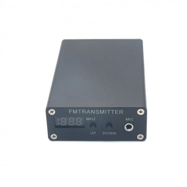 Цифровой FM-передатчик, радиостанция для трансляции, ОТ 87 МГц до 109 МГц, 5 Вт