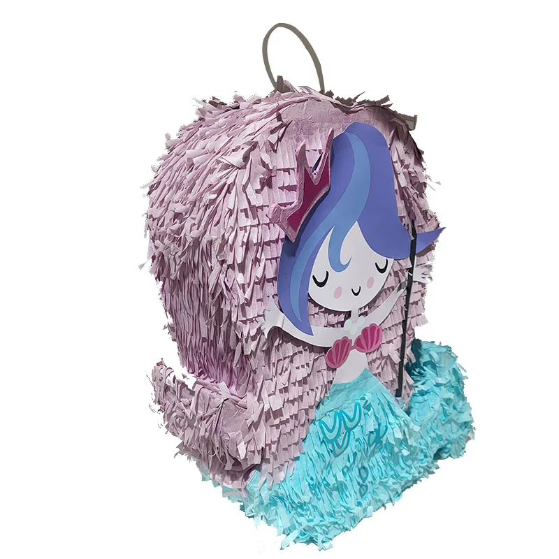 Mermaid Pinata for Girls Under the Sea Birthday Party Decorations