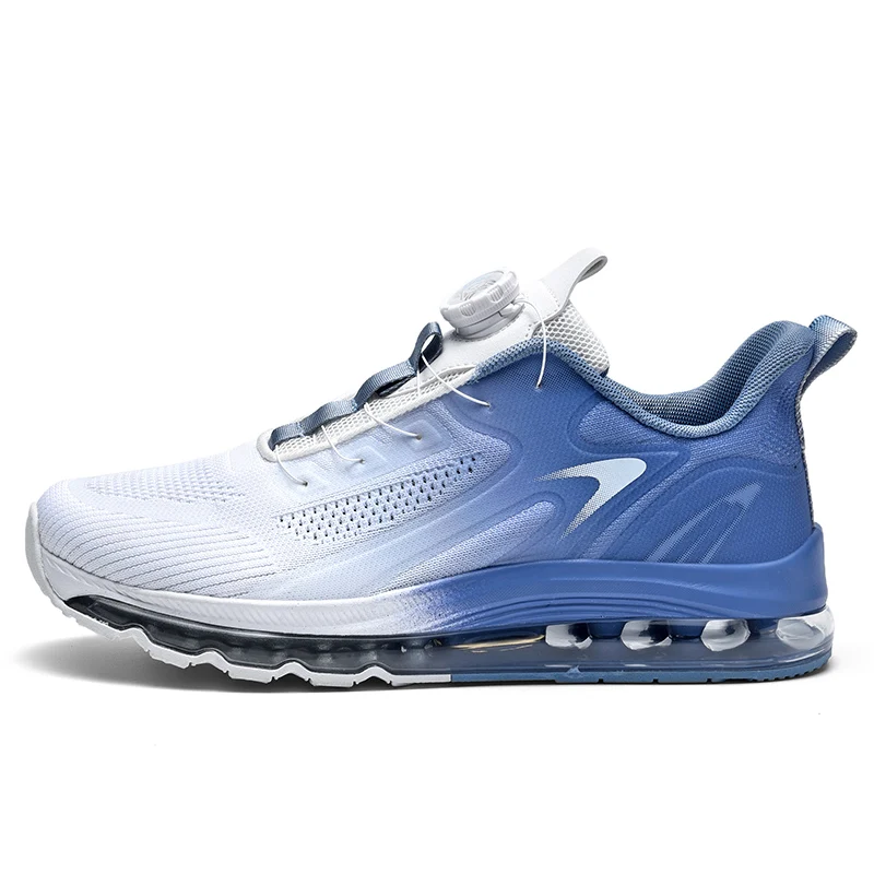 39-48 MNV Manufacturer Air Cushioning Big Size Mens Sport Shoes Breathable Woven Casual Walking Running Shoes for Men