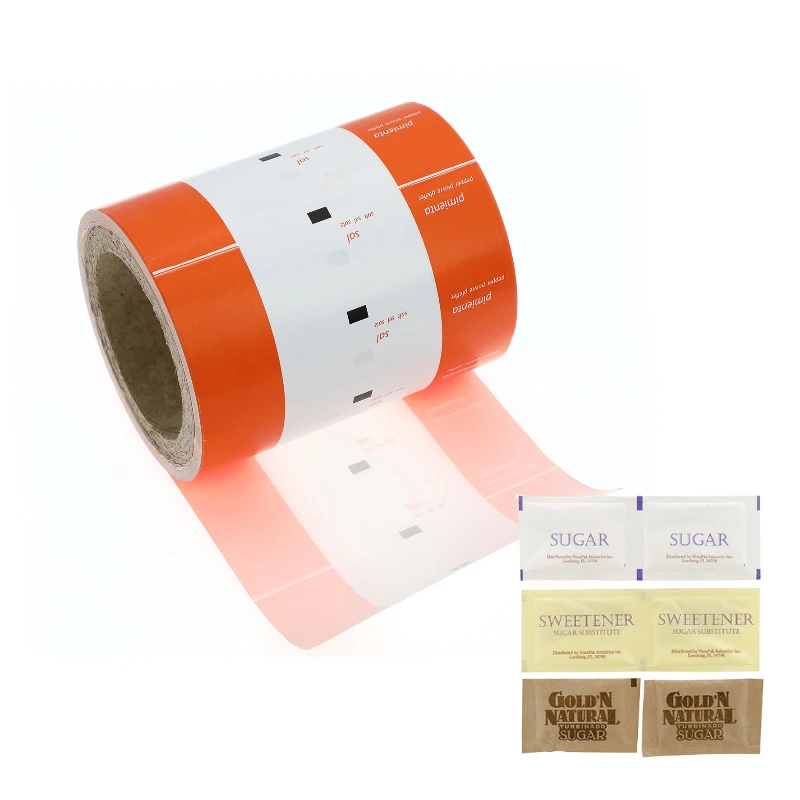 BOORECustom printed pet plastic food pack tray sealing bopp wrap mylar packaging film rolls