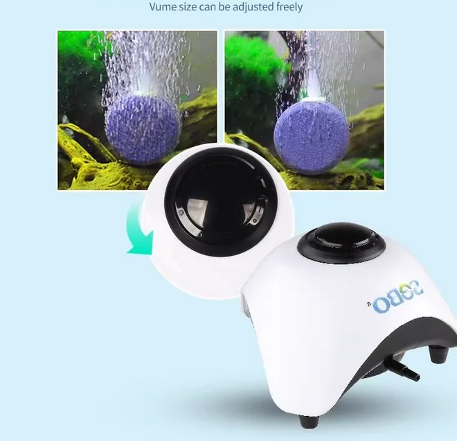 SOBO SB-830A/860A аквариум ультра бесшумный портативный воздушный кислородный насос для аквариума