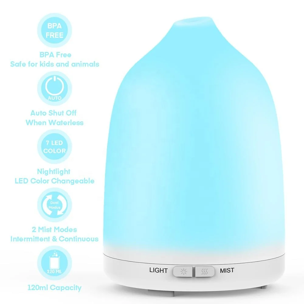Newest Aroma Diffuser Air Ultrasonic Humidifier Air Purify Essential Oil Humidifier