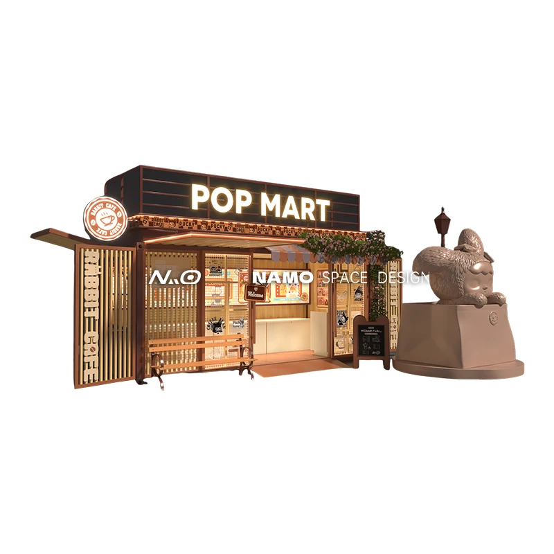 10ft Mini Pop-up Shop Container Coffee / bar Fast-food Sho