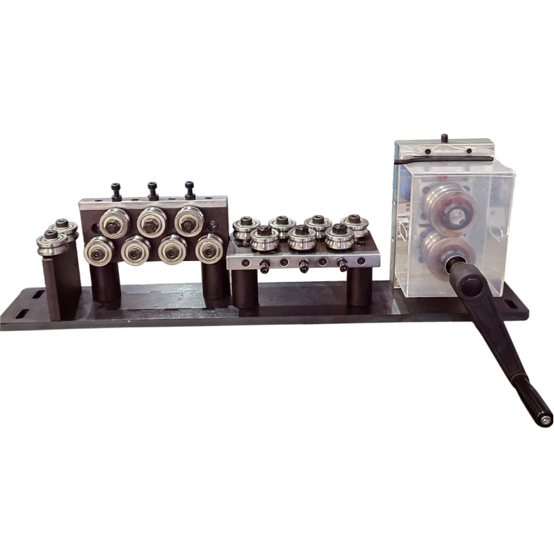 High Performance wire straightening rollers 4mm 6.35mm 1/4' tube straightening machine