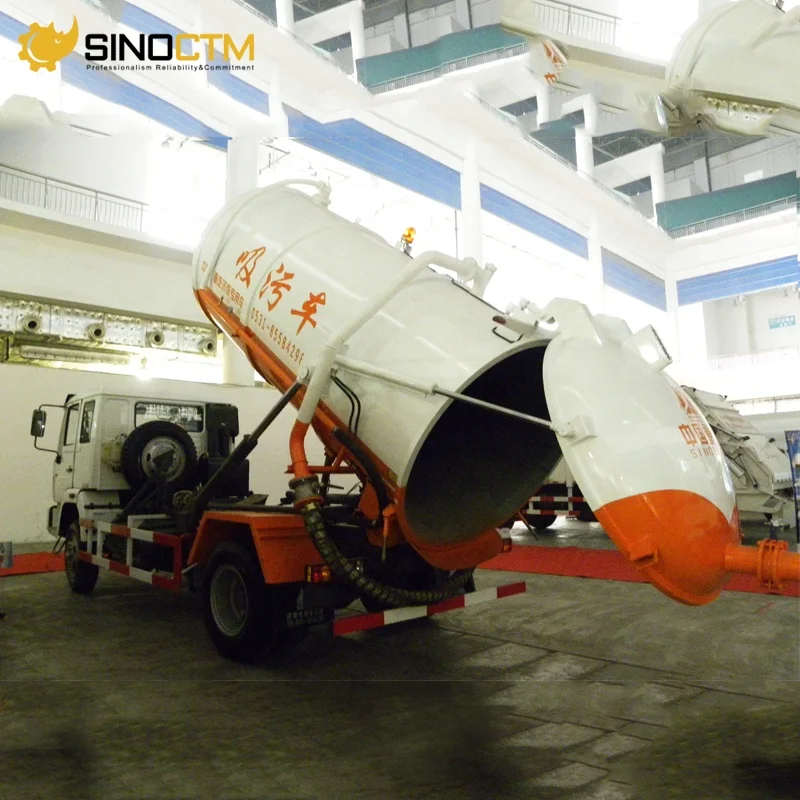 Howo 4x2 10cbm Waste Water Suction Tanker Truck Sewage Suction Truck For Sale