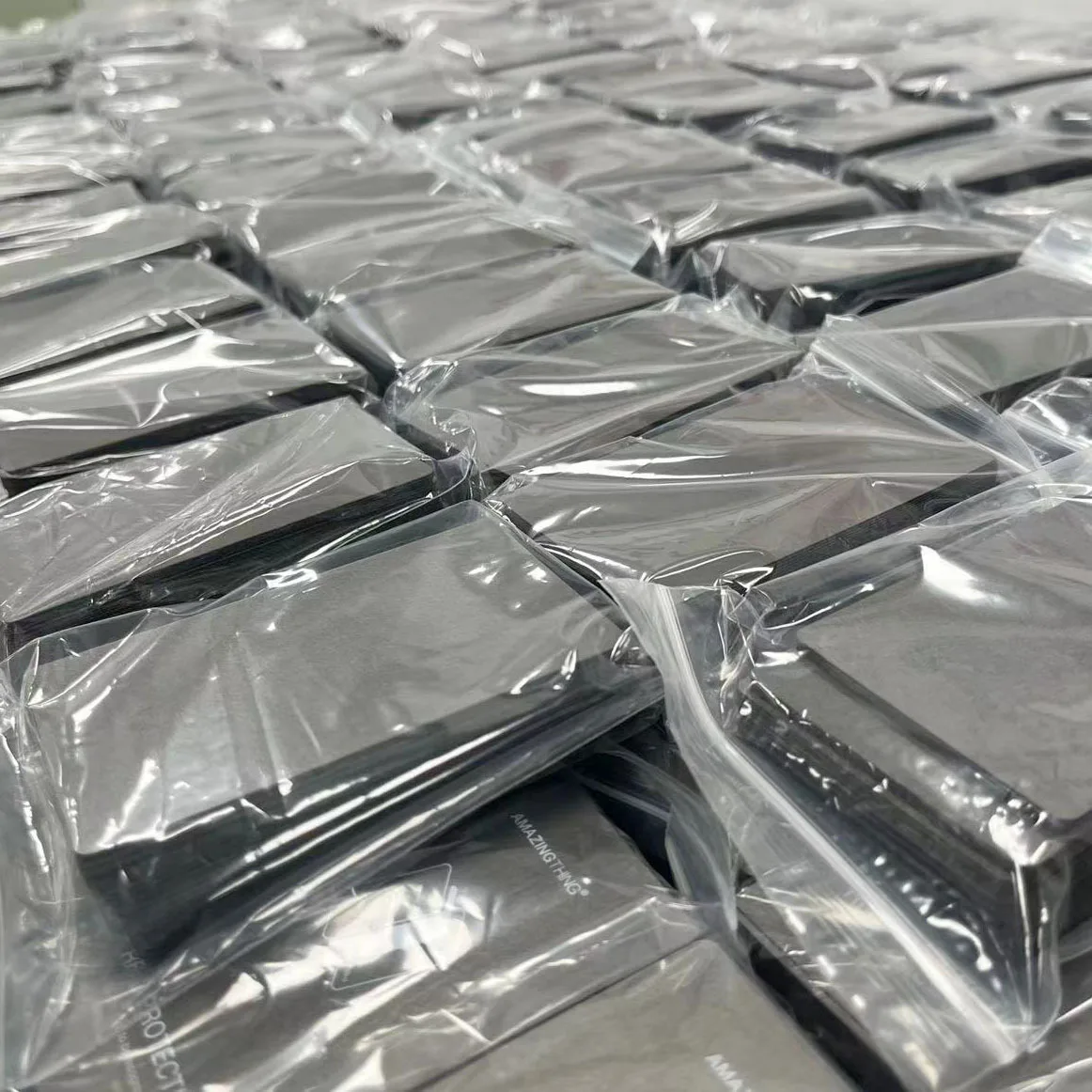 Magnetic NFC Tags Anti Metal Grey Adhesive/Without Adhesive Back NFC Card Rectangle for iPhone Cell Phone Bus Bank Card