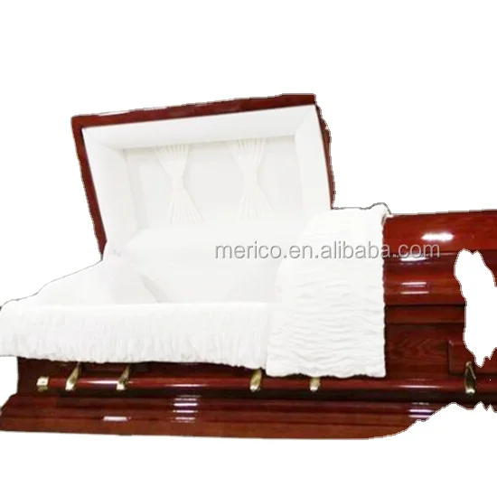 Colors of Casket Coffin CALM Open Grain Classic Funeral Casket and Urns