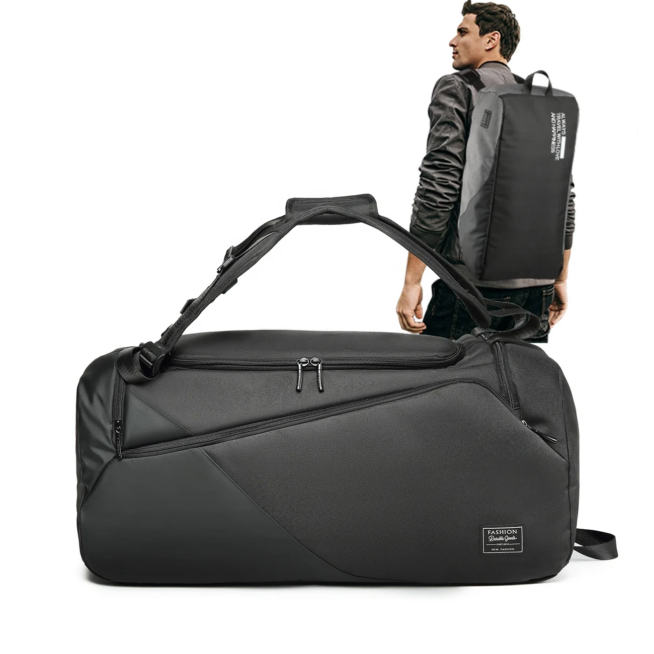 
TUGUAN High-end duffle bag weekender outdoor travelling bag 40L travel backpack 