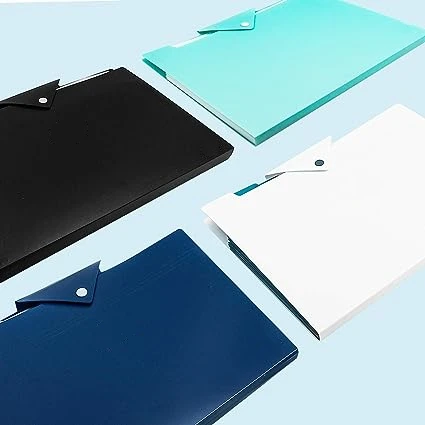 Pocket Expanding File Folder A4 Letter Size Plastic File Folders Accordion Document Organizer for School