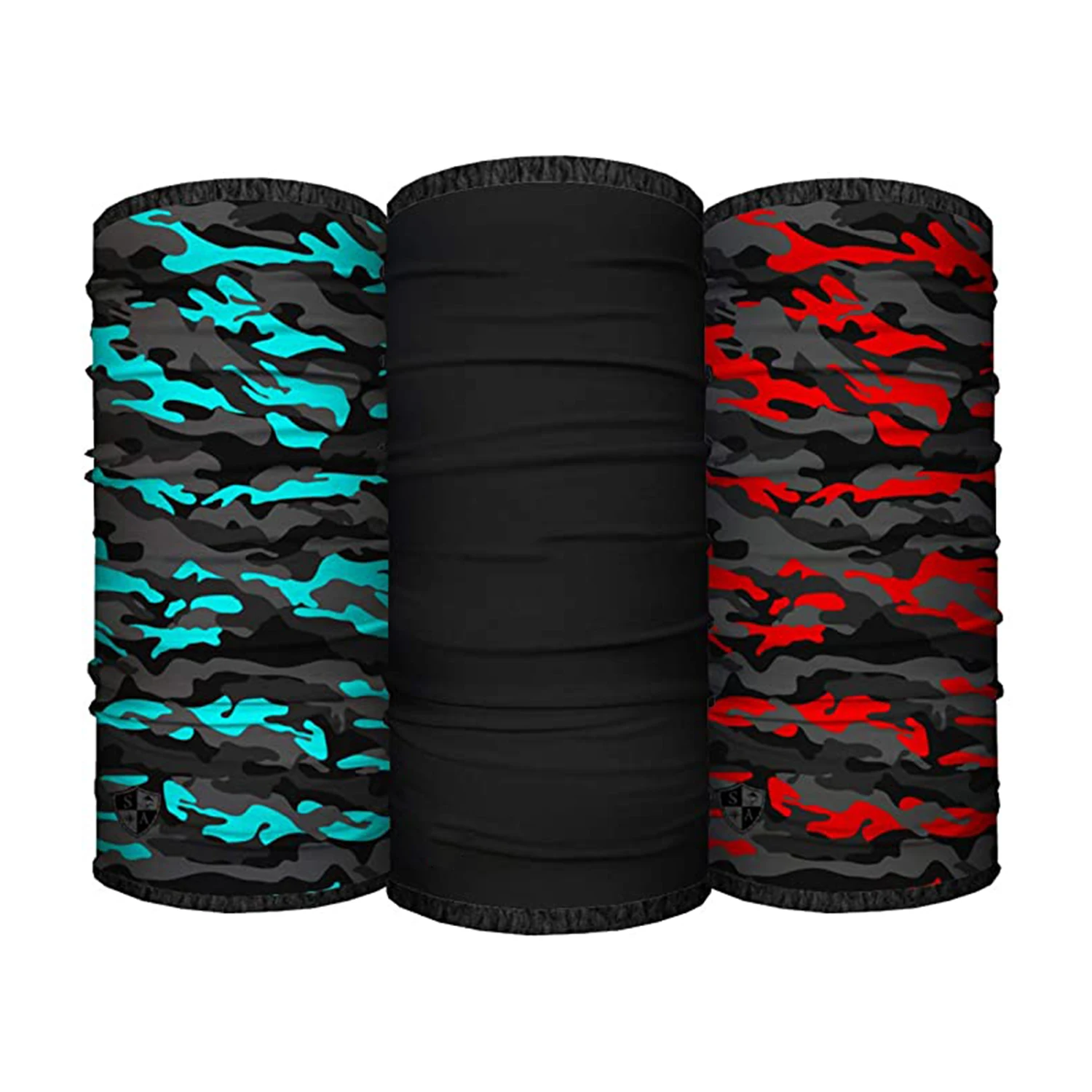 Customized Pattern Winter Fleece Neck Gaiter Headwear Neck Warmer Outside Ski Tubular Scarf