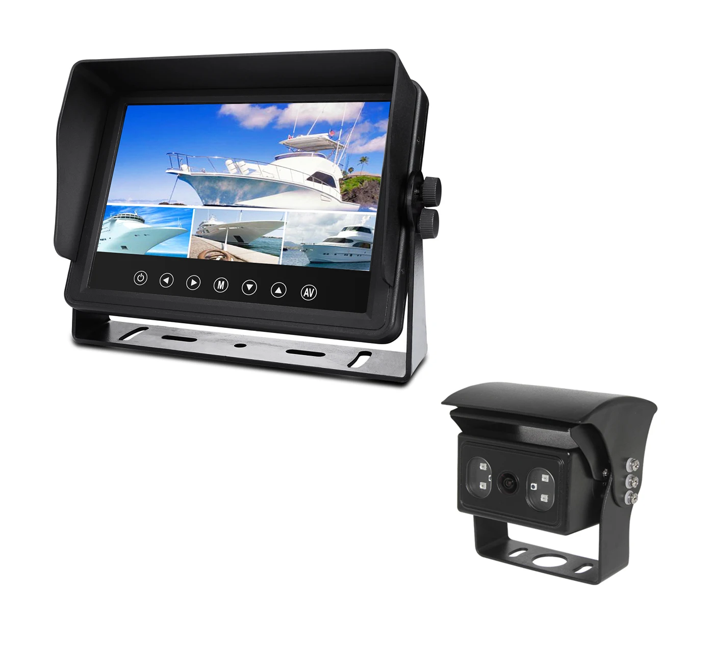 Electronic flip car camera rear view heavy vehicle camera waterproof IP69K reverse camera