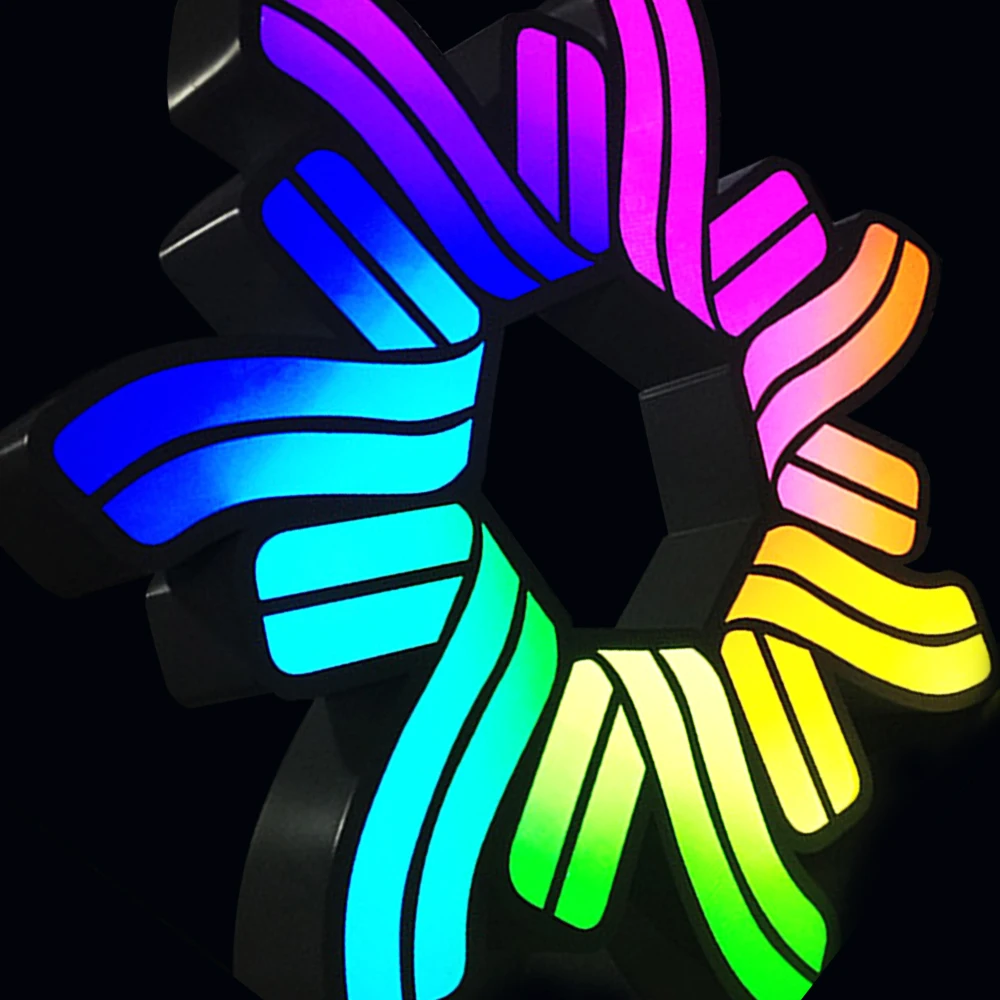 Custom Supermarket Store Shop Front Sign Led Board Panel Led Advertising Light Boxes Sign