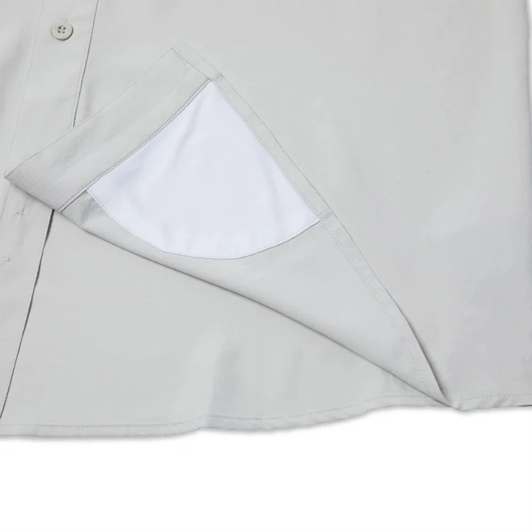 2024 Best Price 88Polyester 12Spandex 50  Uv Quick Dry Button Down Columbia Fishing Shirts