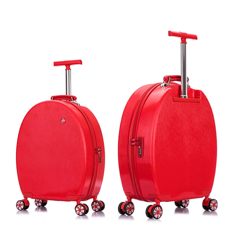 360 Degree ABS Suitcase Women Travel Bags Luggage Rolling Hard Case Luggage