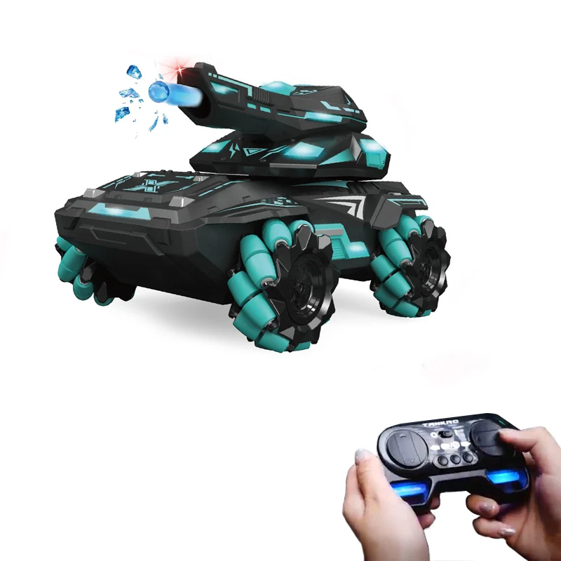 2.4G R C Monster Toy Vehicles emote Control Watch Gesture Sensor RC Tank Remote Control Shooting Water Bomb Tank
