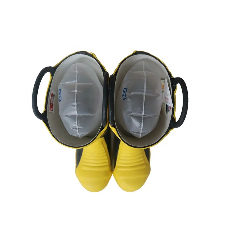 Factory fire emergency safety boots with nice quality