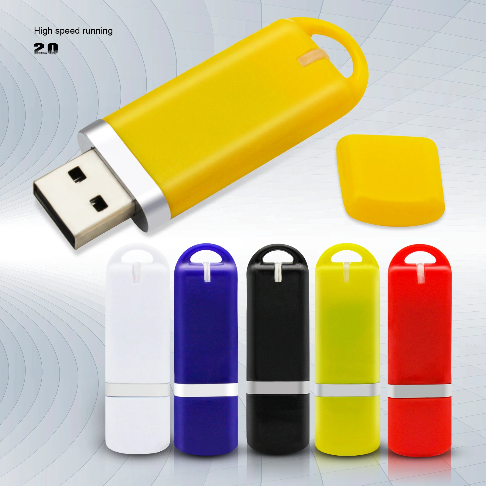 Cheapest Price Light Weight Compact Plastic High Quality Plastic USB Flash Drive