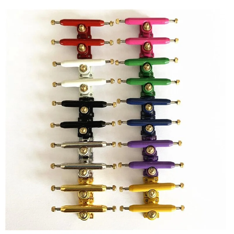 
32mm Solid Fingerboard Trucks New Single Axle 32mm trucks 10 colors with Lock Nuts 