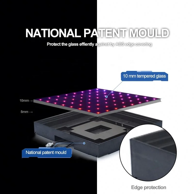 
With Ipad Remote Control Buy RGB Club Popular Music Concert Brick 64Pixels Led Dance Floor LED 64pixel led video dance floor 