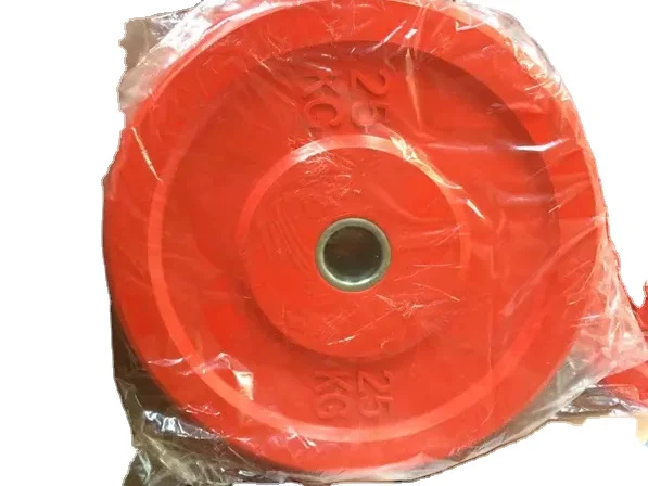 
Colorful Natural Rubber Weight Plates over 7000 Dropping Times Bumper Plates 
