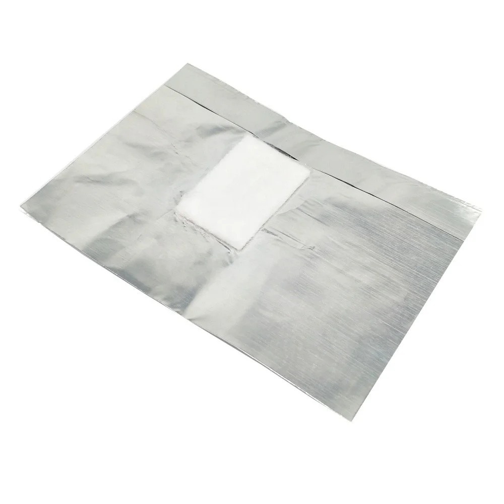 Nail Removal Wrap, foil paper with cotton pad