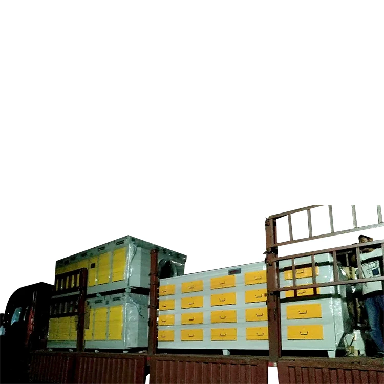 China Supplier UV Light Photooxygen Catalytic Purifier Waste Gas Purification Equipment