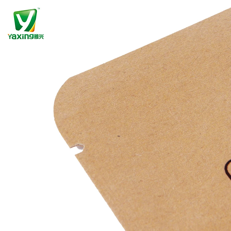 
Customized Three Side Seal Aluminum Foil Paper Mylar Drip Coffee Packaging Sachet Bag with Tear Notch 