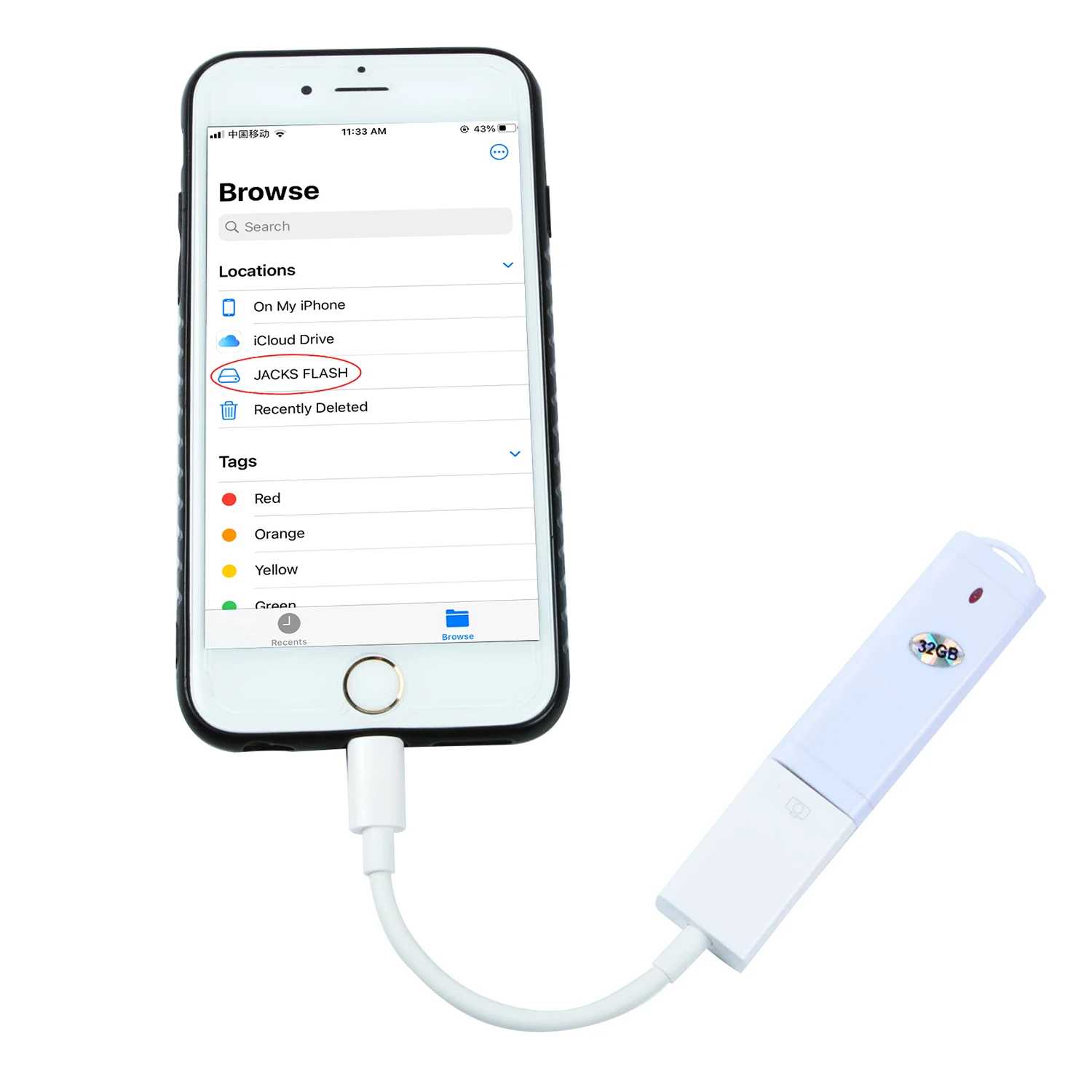 USB 3.0 OTG Adapter for iPhone 12 11 X XS XR iPad Pro Air Mini USB Female OTG Converter Camera Adapter for iOS Devices