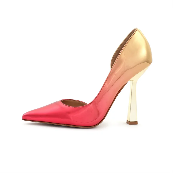 Summer Sales New Design Fashion Trend Sweet Succinct Sex Appeal Pointy High Heeled Shoes