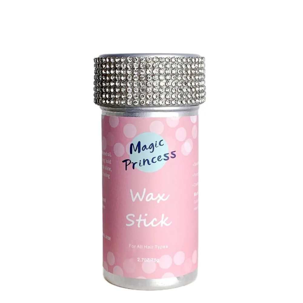 Private Label 75g Fruit Scent Anti-Frizz Not Greasy Smooths Down Flyaways Strong Hold Sleek Stick Hair Wax Stick