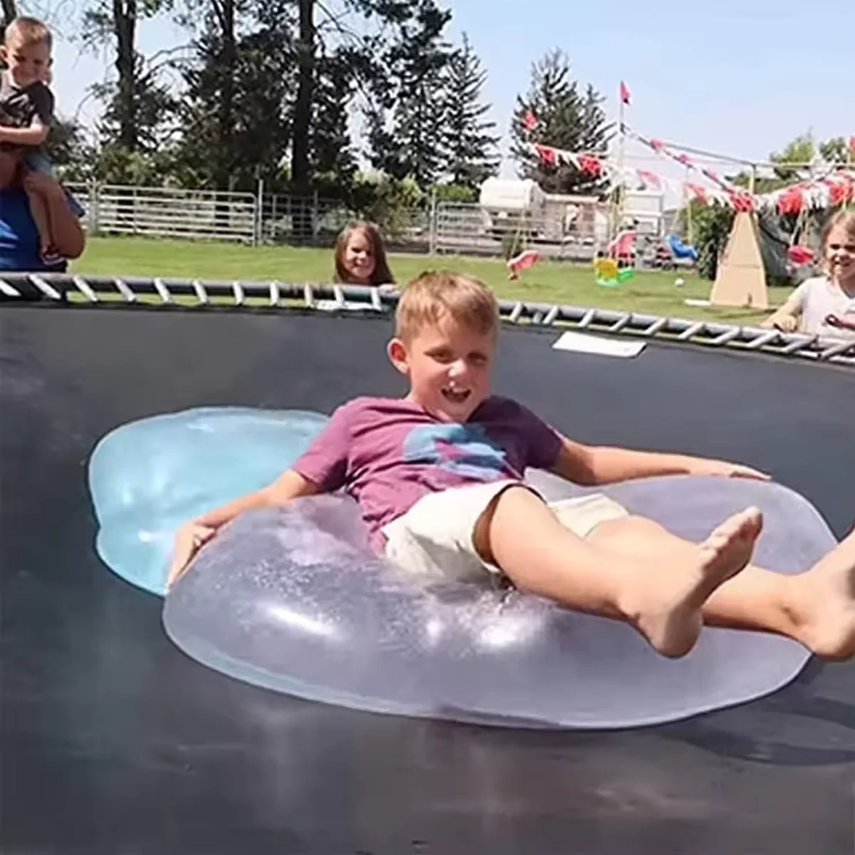 hot sell reusable water filled air filled double use High elasticity bubble ball giant water balloons