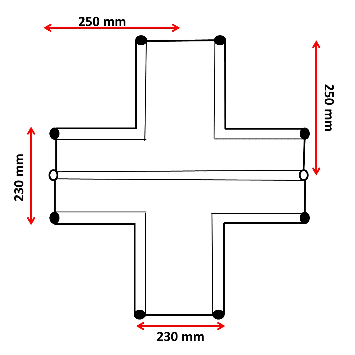 Industrial Style Premium Quality 230mm Rubber Waterstop Centre Bulb Dumbbell Intersection Recommended Waterproof Membrane