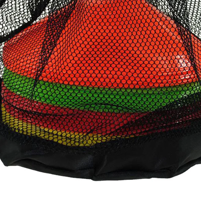 Wholesale Cheap agility soccer cones mesh carry bag