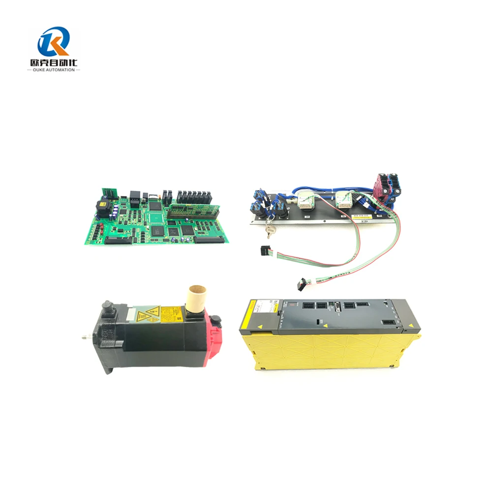 Fanuc 100% Протестировано A06B-0126-B077 ЧПУ запасные части сервопривод мотор