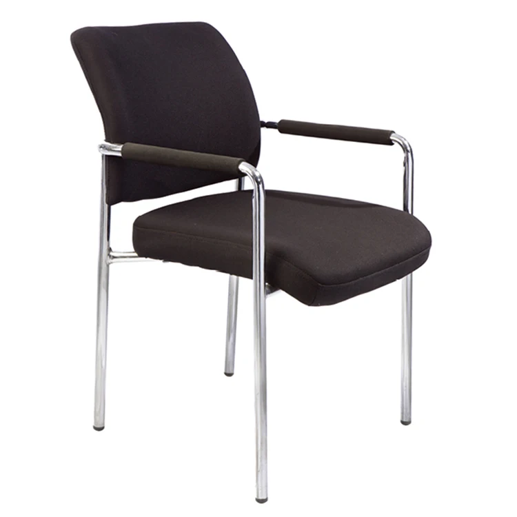 factory supply fabric covering steel meeting ergonomic visitor chair for conference room
