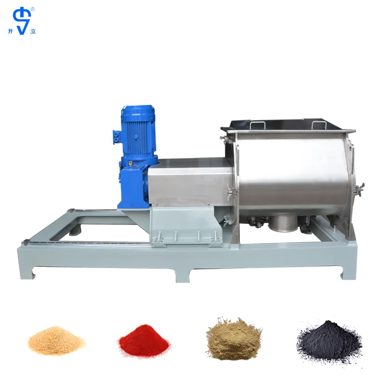 Hot Sales Price Food Addivites Mixer Machine Factory Customized Durable Horizontal Ribbon Mixer Machine