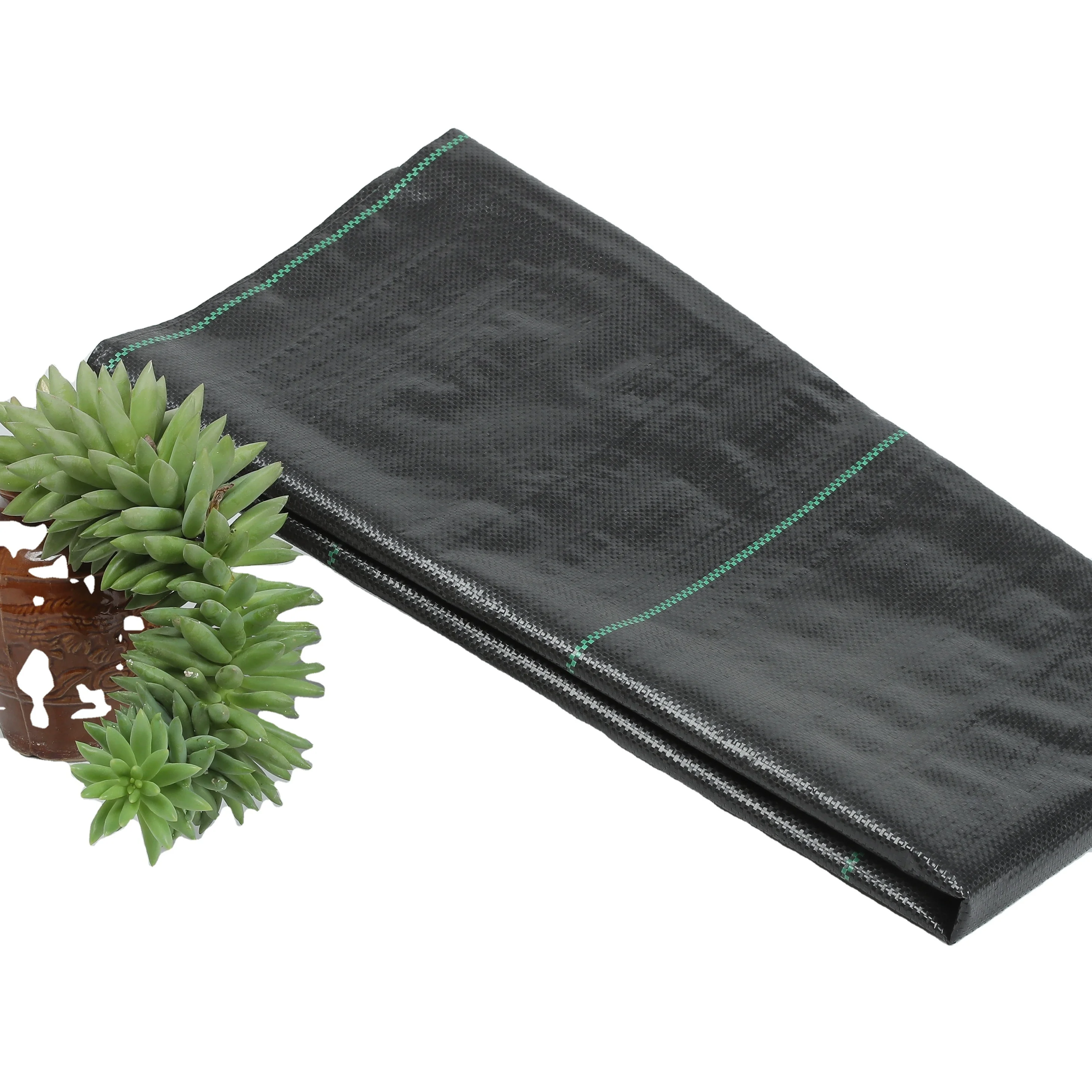 Woven Ground Cover Vegetable Garden Weed Barrier Anti Uv Fabric Weed Mat