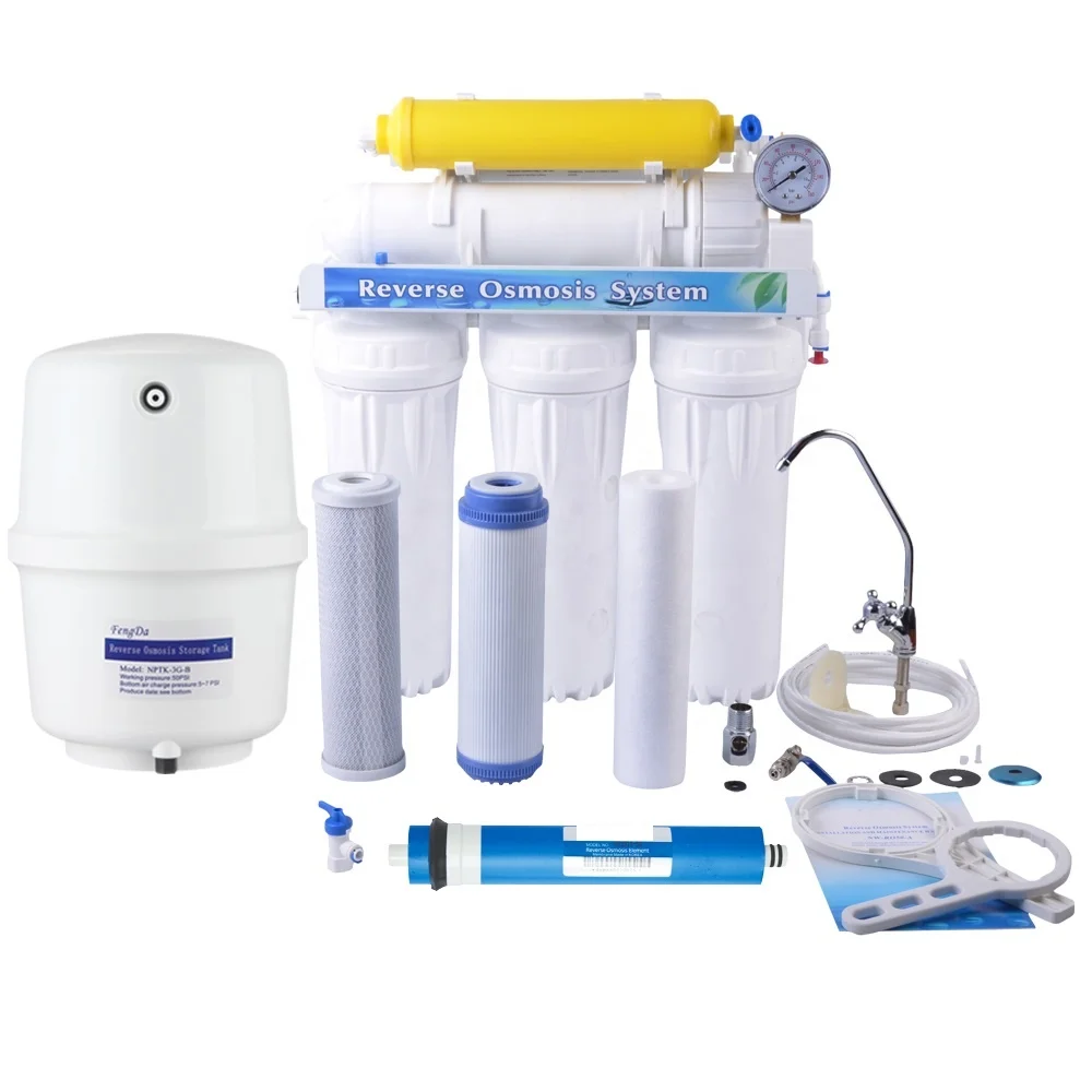 Щелочный фильтр для воды BNRO16, 50 галлонов в минуту/75 галлонов в минуту, 100 галлонов в минуту, обратный осмос, очиститель воды