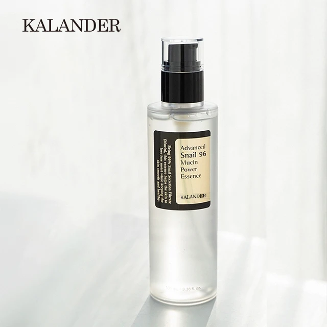 Vegan Repairing Snail Serum Hyaluronic Acid Collagen Vitamin Organic Face  Whitening Wrinkle Reduction Anti-Aging OEM
