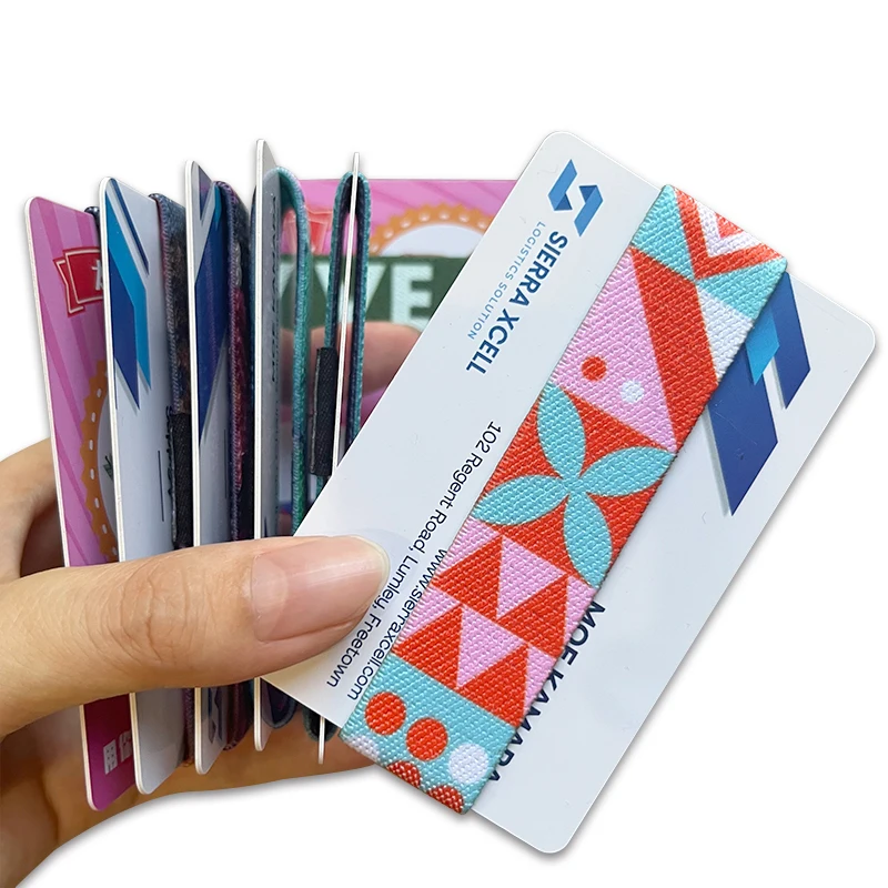 Custom Fashion Music Festival Ticket Access Control Elastic Wrist Strap Rfid Woven Wristband Bracelet