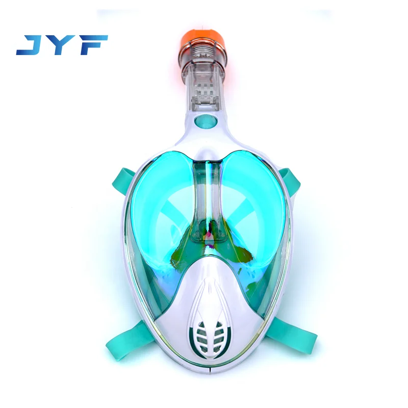 Best Selling JYF Brand Full Face Snorkel Set Optical Lenses for Snorkel Mask