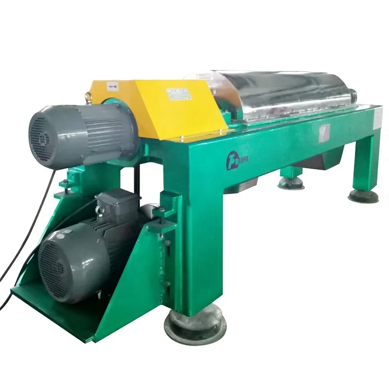 Horizontal Screw Soybean Oil Decanter Centrifuge