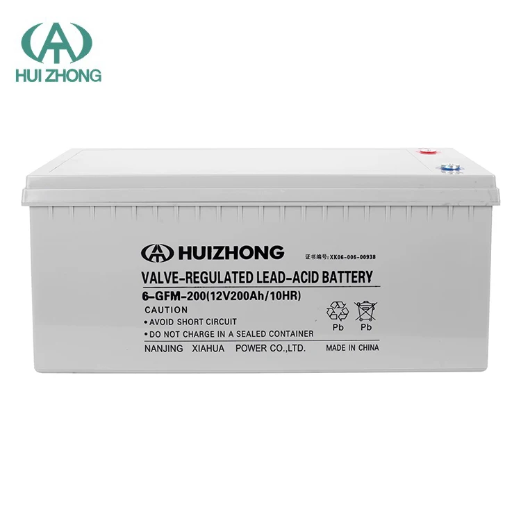 10hr rate 12v 200ah Lead Acid Battery Low Self-discharge AGM 12V 200AH Solar Battery
