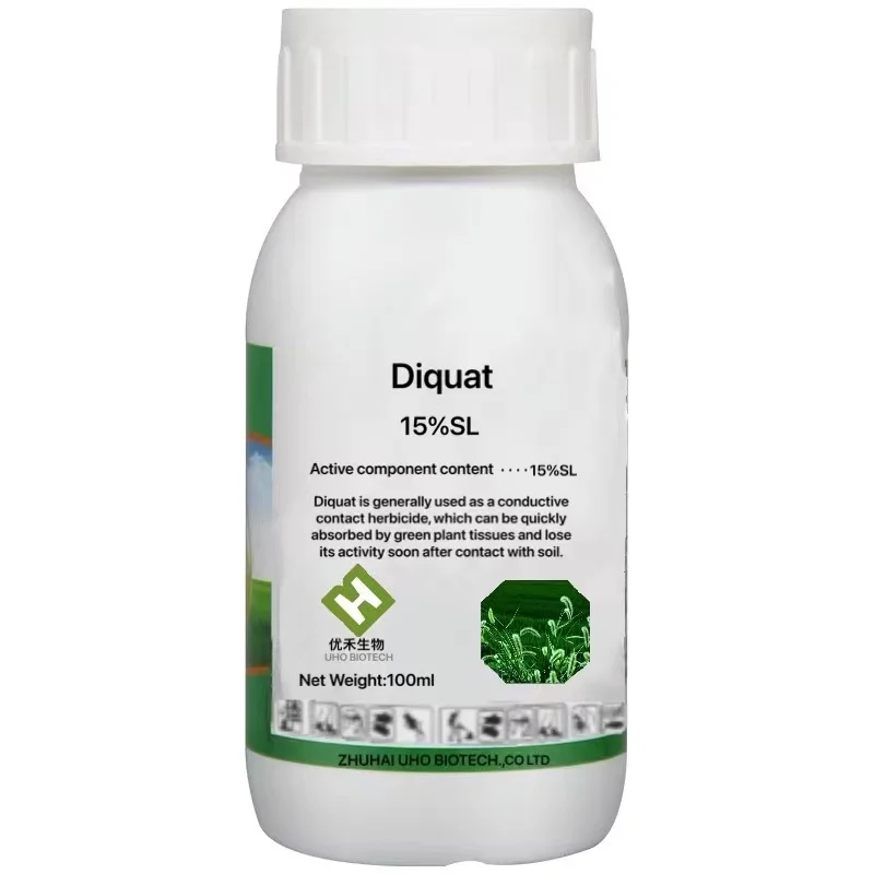 Высокоэффективный гербицид, агрохимикаты weedicides Diquat 20% SL Diquat