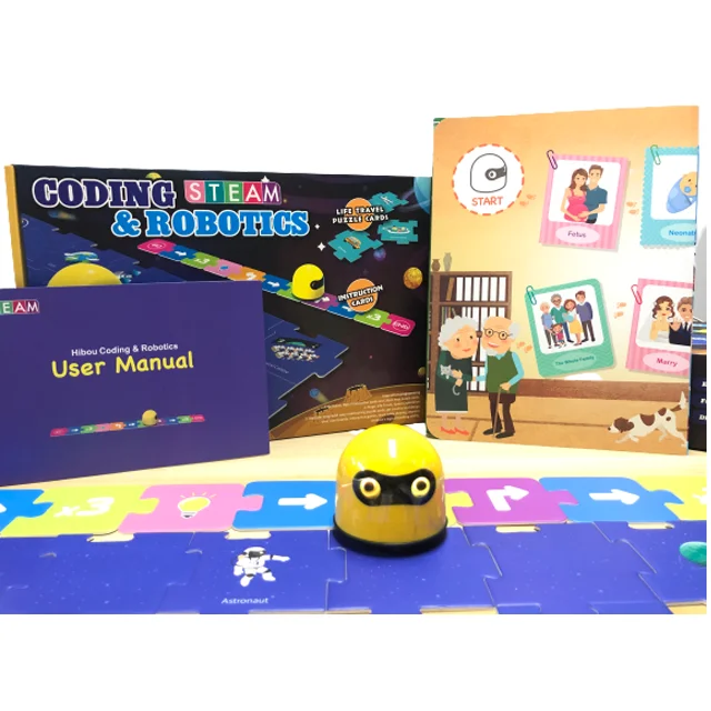 Learning machine electric robot DIY ai robot Coding Robot toy for children