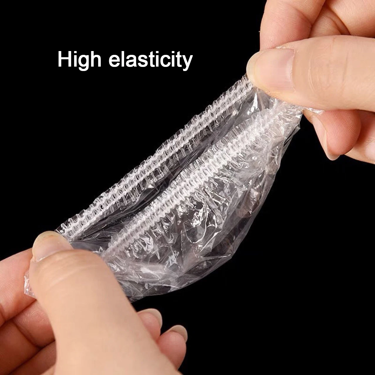 100 pcs/bag Protect Cover Bath Shower Salon Hair Disposable Earmuff Plastic Waterproof Ear Cover for Salon Showering