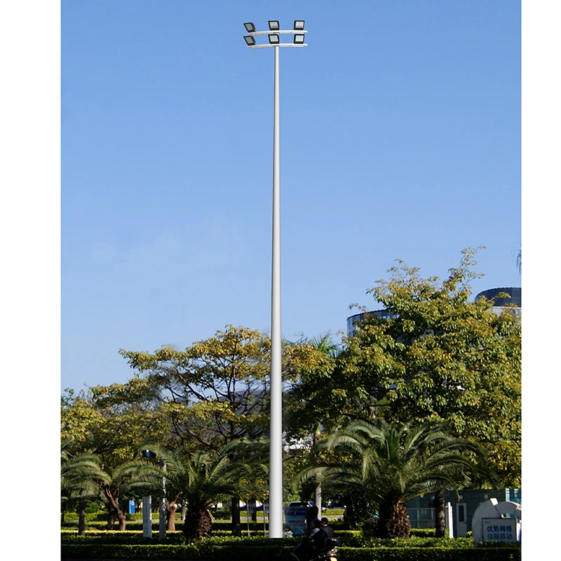Outdoor Garden Stadium Street High Mast Light Pole Aluminum LED Lamp Lighting pole in stock
