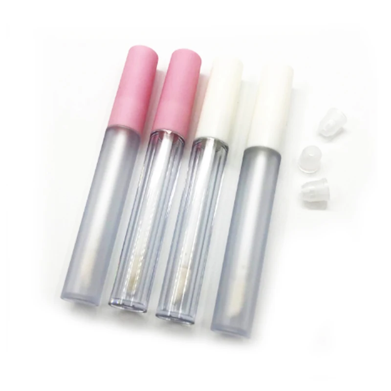 Mascara Empty Brush Tip Lip Gloss Tubes Wholesale Fancy 10 ml pink Glitter Lipstick Small