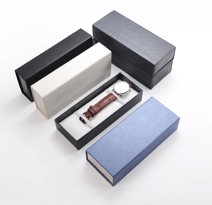 Cheap price custom printing sliding box watch strap gift box